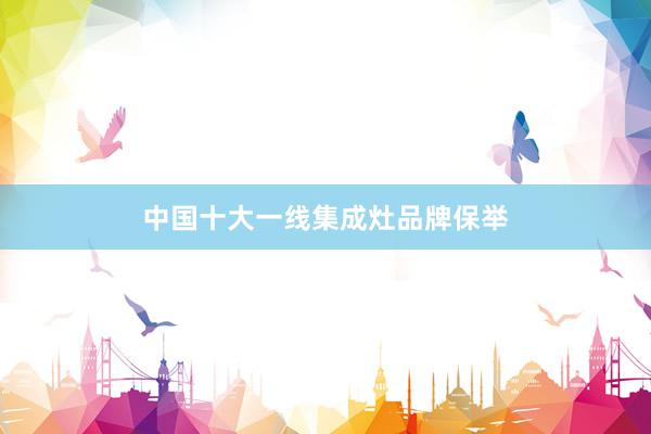 中国十大一线集成灶品牌保举